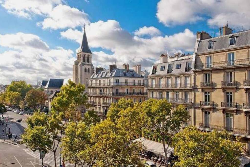 Romantic Studio At Quartier Latin Paris Exteriör bild