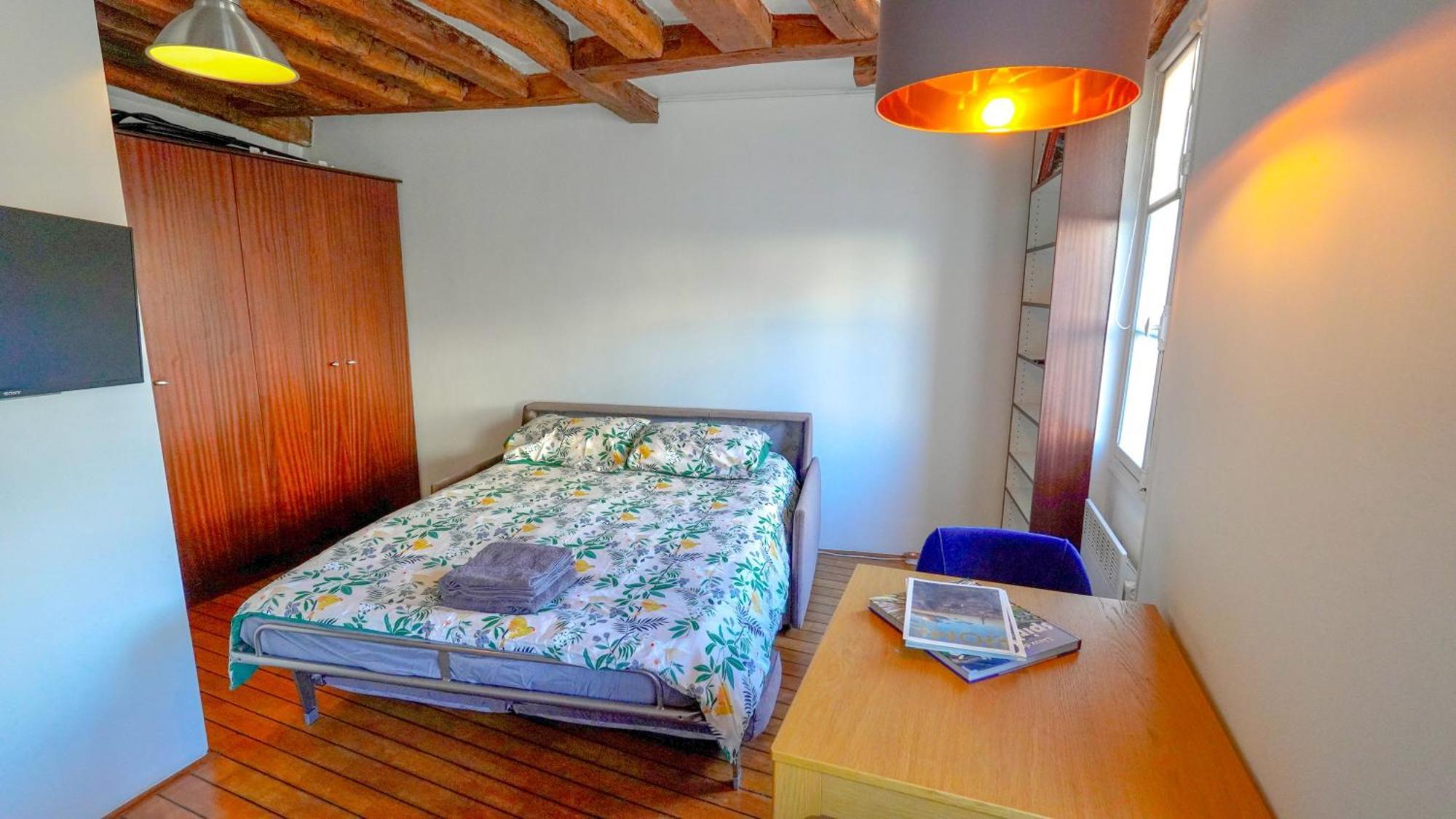 Romantic Studio At Quartier Latin Paris Exteriör bild