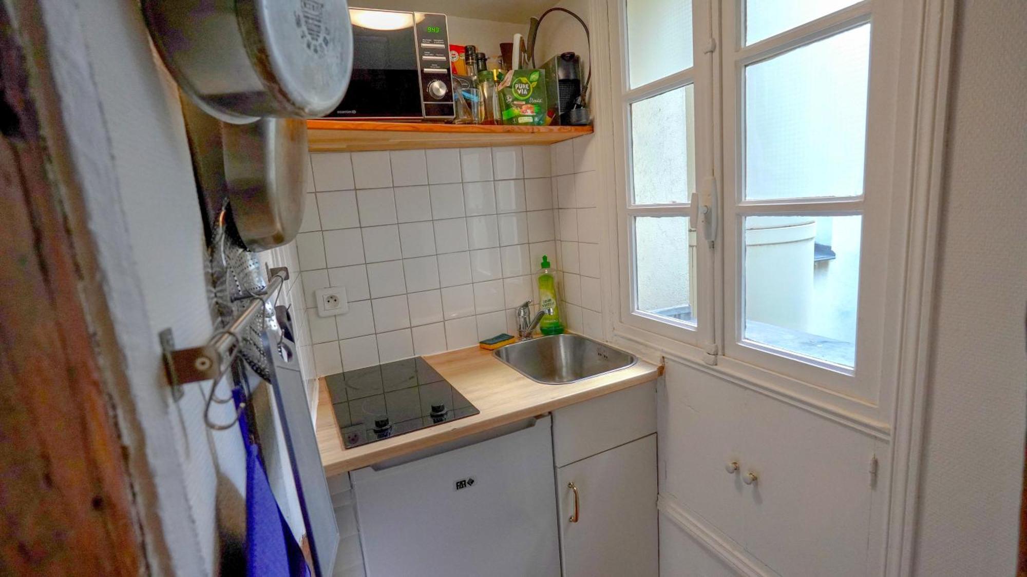 Romantic Studio At Quartier Latin Paris Exteriör bild